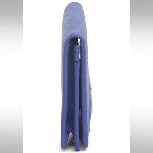 Aimee Kestenberg Sammy Bifold Card Wallet, BLUE IRIS, One Size, NWT - Picture 3 of 5